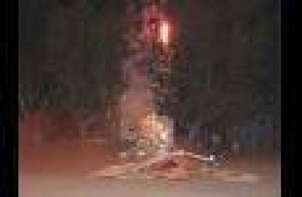 Hicieron explotar un puesto de pirotecnia ilegal en Godoy Cruz