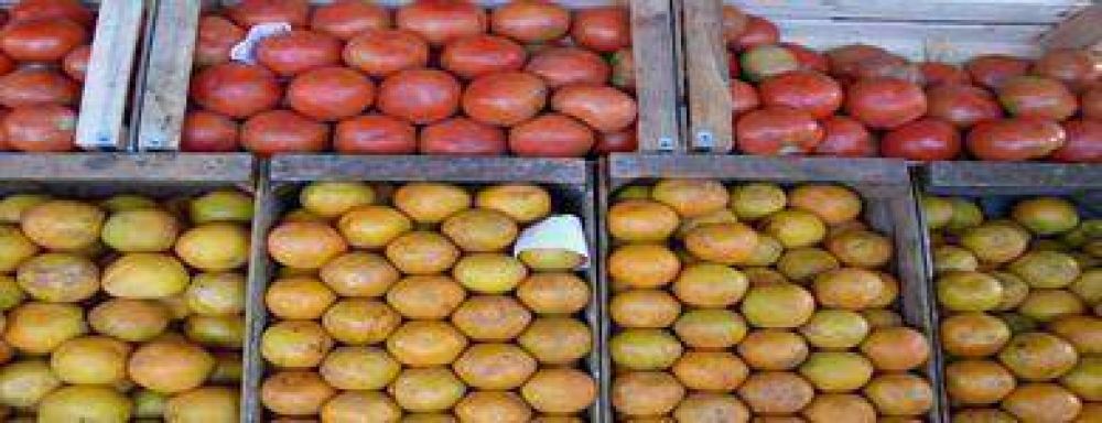 Los precios en frutas y verduras bajaron un 97%.