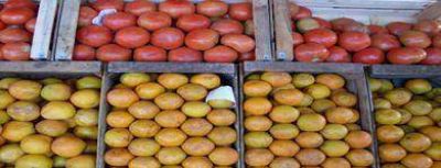 Los precios en frutas y verduras bajaron un 97%.