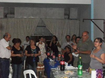 Docentes de varias localidades realizaron un brindis de fin de a�o