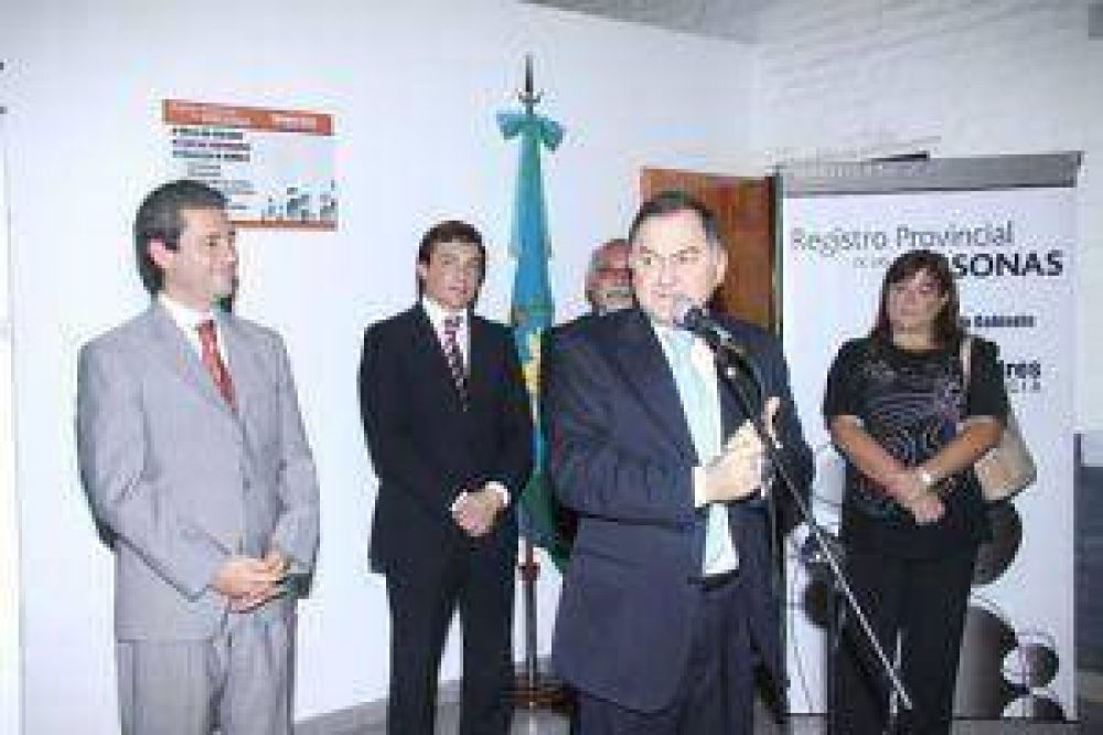 Qued Inaugurado El Registro Civil De Ingeniero Allan