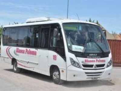 Pagaron a los choferes de �Blanca Paloma�