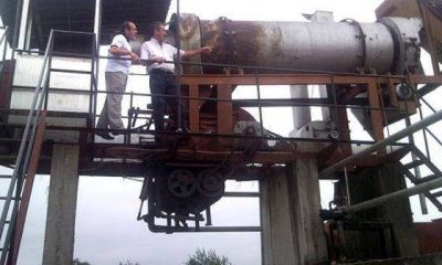  Schepens quiere reactivar la planta asf�ltica municipal