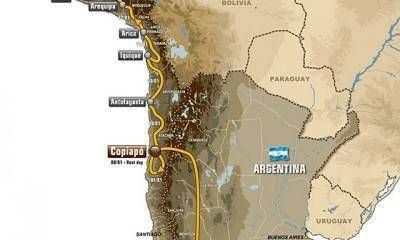 El 2 y 3 de enero el Dakar pasar� por Mendoza