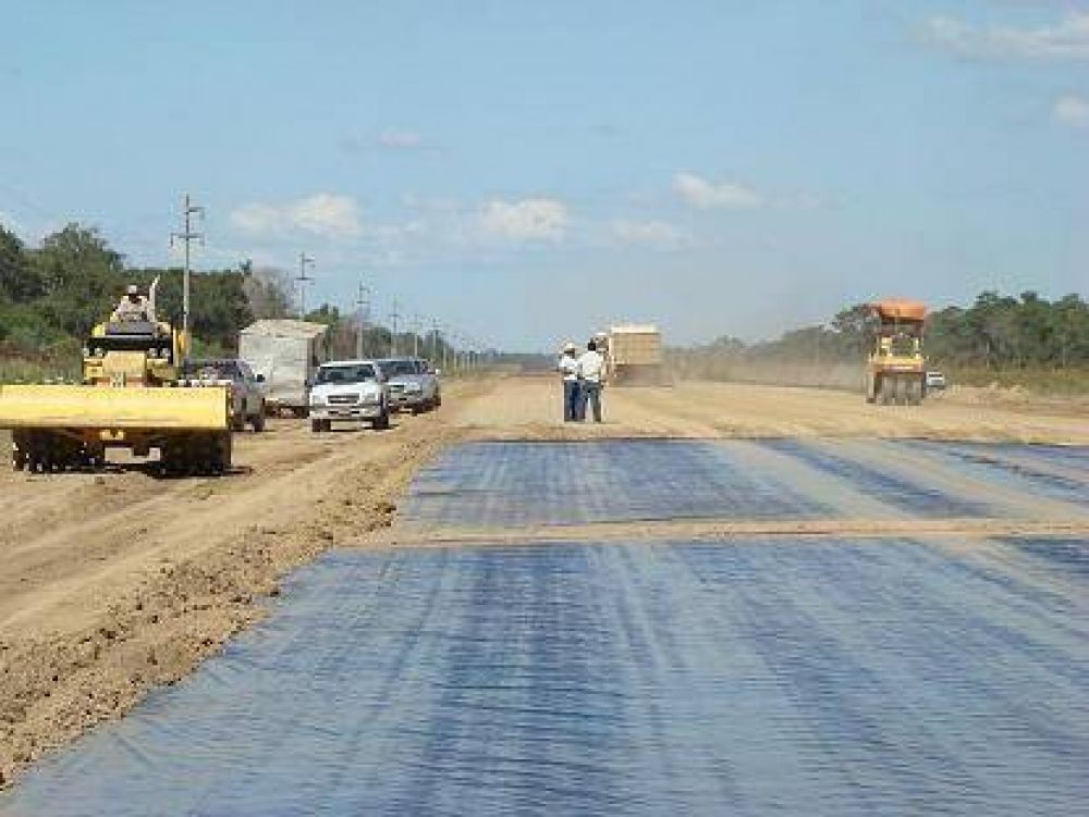 Remarcan que todas las obras viales  en marcha tendr�n continuidad en 2009