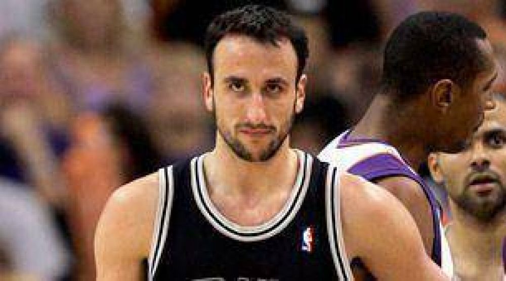 M�gica noche de Gin�bili en el triunfo de los Spurs.