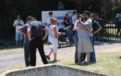 Un muerto y un herido grave por el estallido de una f�brica de explosivos en Rafaela