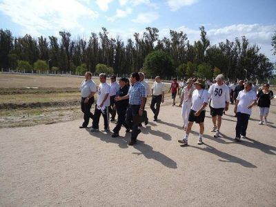 Claudio Poggi recorri� el Parque Costanera R�o Quinto