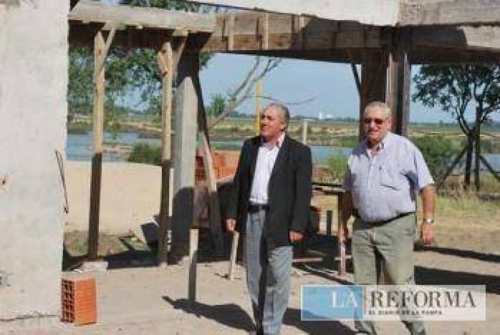 Avanzan las obras en el Parque Delf�n P�rez
