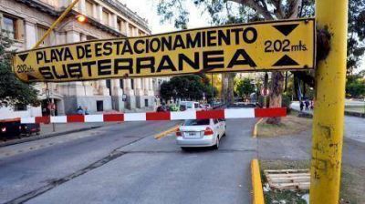 Las playas subterr�neas de la Plaza de la Intendencia vuelven a ser municipales