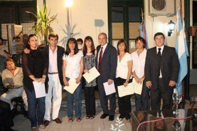 Areco le rindi� homenaje a Santiago Luj�n Saig�s 