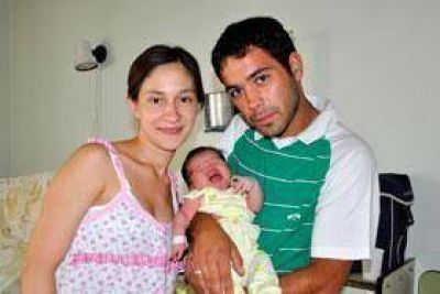 Milagros Jazm�n la primera beba