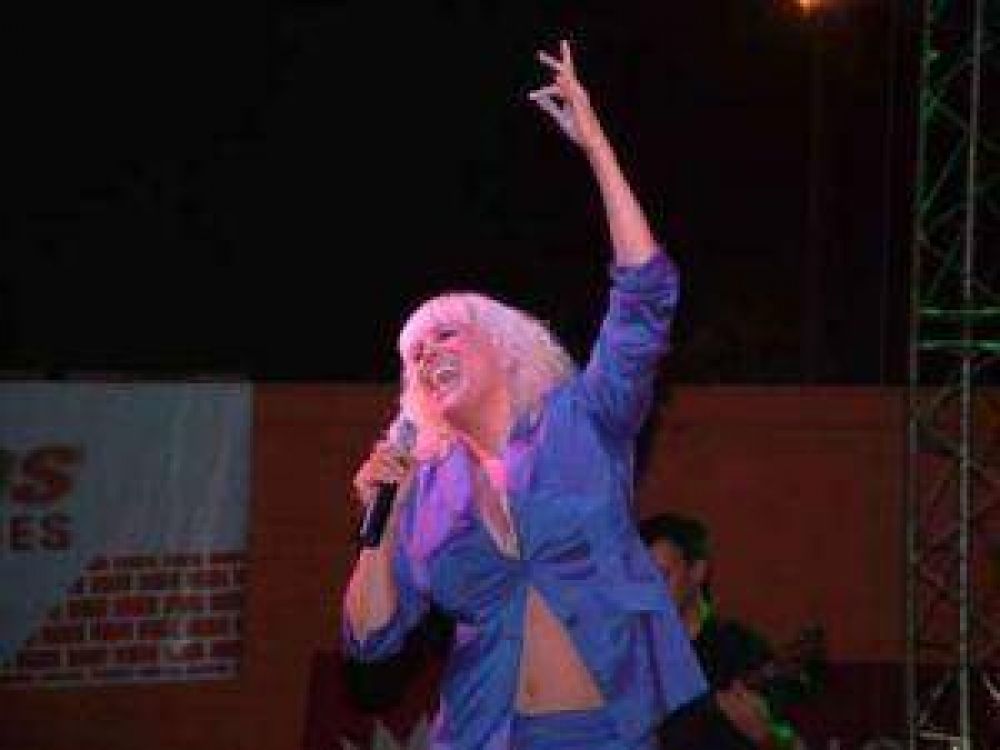 Valeria Lynch cantar� en el aniversario 131� de Resistencia 