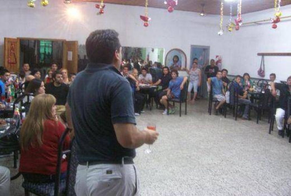 Gelay cerr� el a�o con una fiesta
