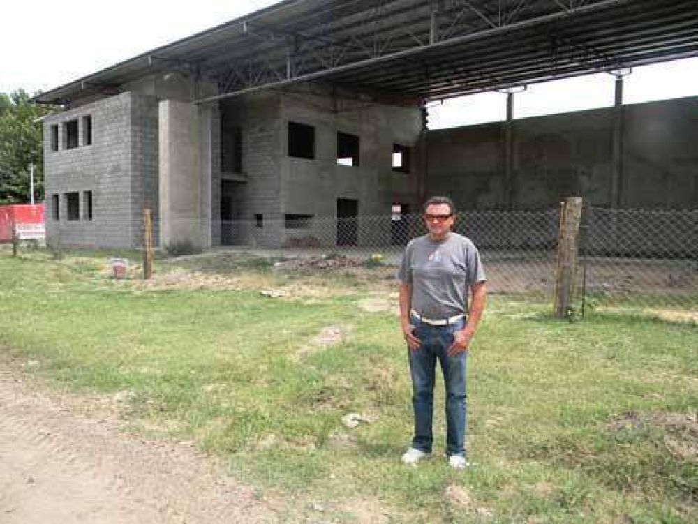 Avanza la obra del nuevo Cuartel de Bomberos 