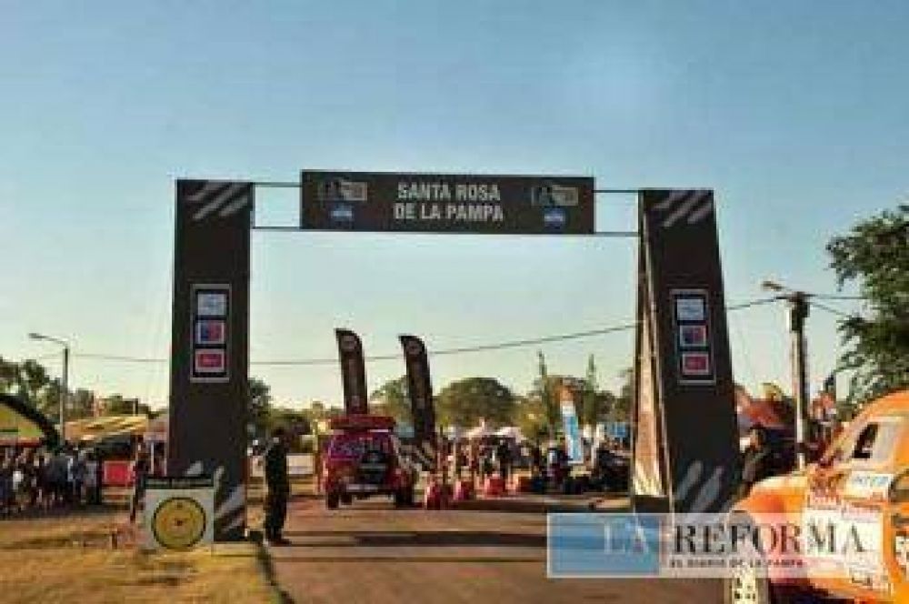 El paso del Dakar por Santa Rosa