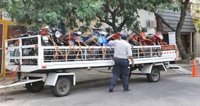 El municipio aplica mano dura para evitar los accidentes en moto