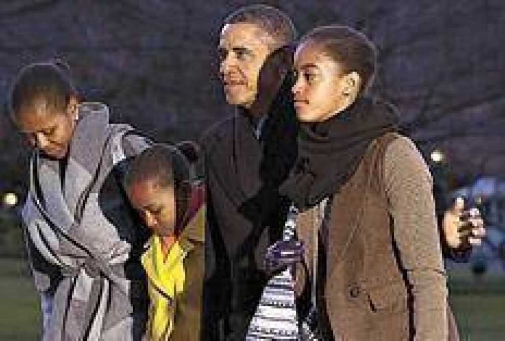 Obama volvi� de Hawai y se puso en campa�a