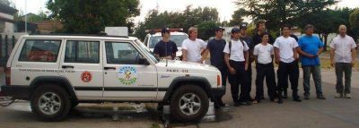 Bomberos de Tornquist y Pigue viajaron a El Bols�n 
