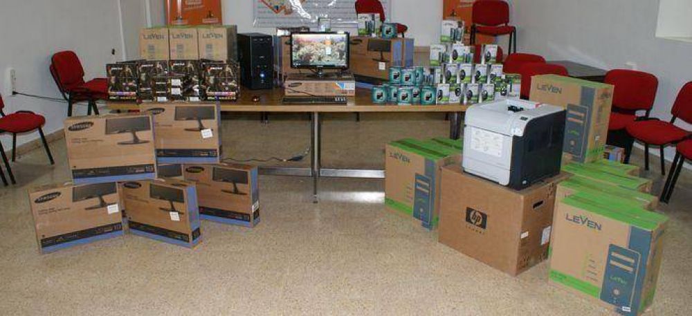 Incorporaron tecnolog�a para el municipio 
