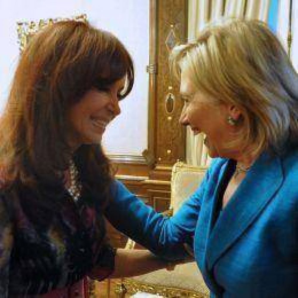 Ch�vez, Lula y Hillary Clinton, atentos a la evoluci�n de Cristina