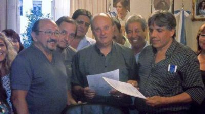 Di Pierro se reuni� con los sindicatos municipales para fortalecer el di�logo