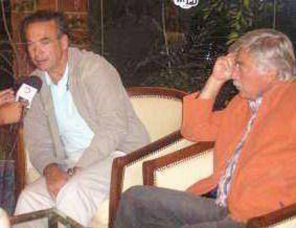 Pichetto en Dina Huapi.