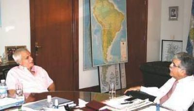 De Vido recibi� a Cal�, el candidato de Cristina para suceder a Moyano en la CGT