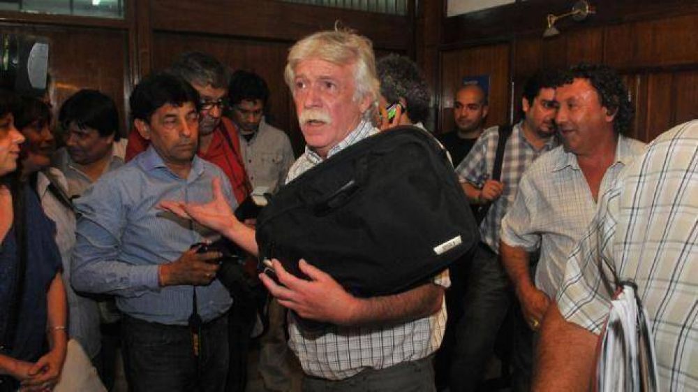 Primera protesta del Suoem a Mestre