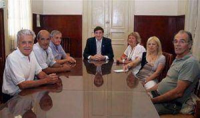 Luciani recibi� a representantes de la CAME