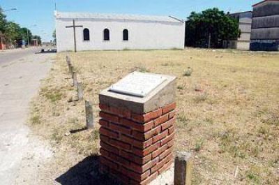 Colocaron la piedra fundamental para construir la Capilla de Guadalupe 