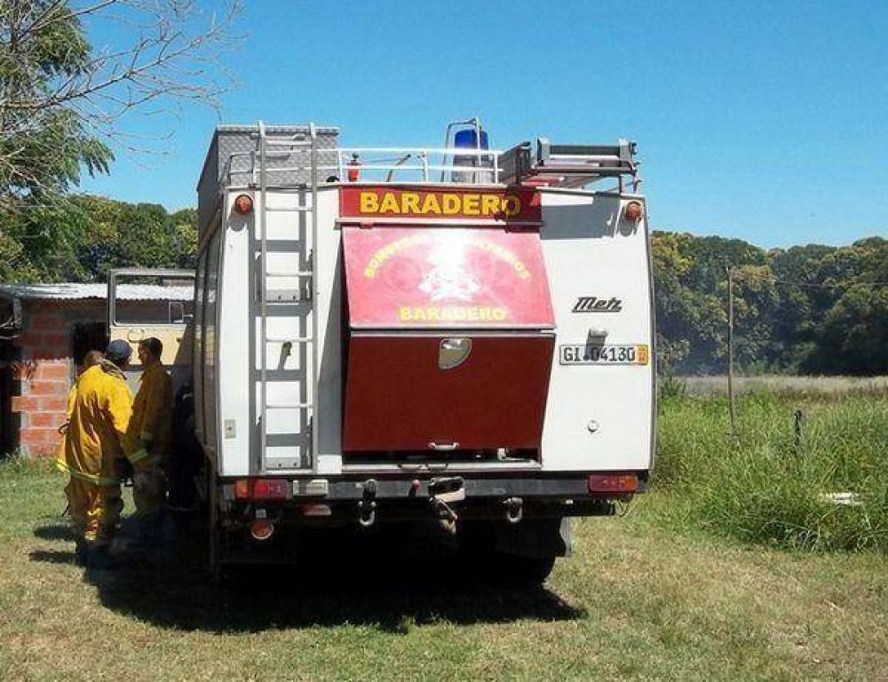 Intensa labor de Bomberos Voluntarios