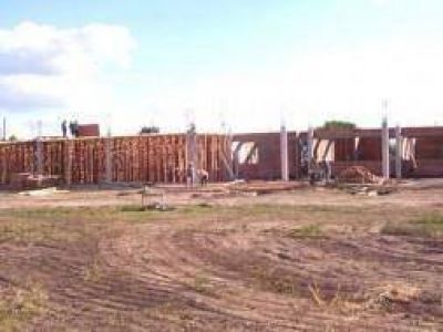 General Villegas: Avanza la construcci�n de la nueva Terminal de �mnibus 