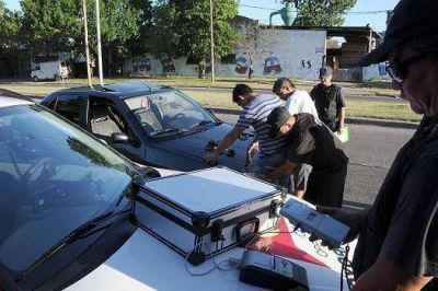 Operativo de control vehicular y alcoholemia en el centro de Tigre 