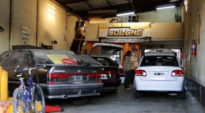 Cada vez son m�s los juninenses que convierten sus autos a GNC