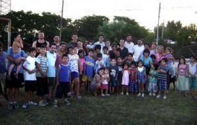 La Juventud Radical De Lujan En El Barrio Champagnat 
