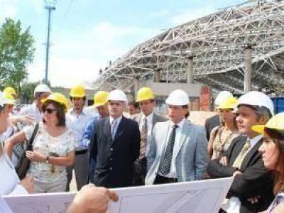  Intendentes visitaron la futura terminal regional de �mnibus
