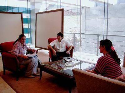 El Ministro Mones Ruiz se reuni� con la intendenta de San Jos� del Morro 