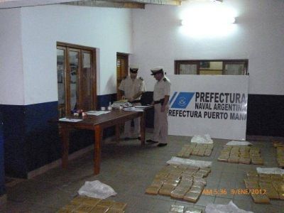 Prefectura secuestr� m�s de 500 kilos de marihuana en Misiones 