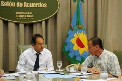 Scioli y Arrieta evaluaron la problem�tica de la sequ�a