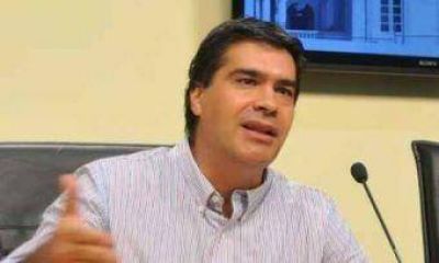 Capitanich: "La deuda de la provincia fue contra�da por gobiernos anteriores, y la estamos pagando"
