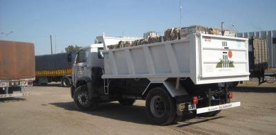 Nueva entrega de cart�n para reciclado 