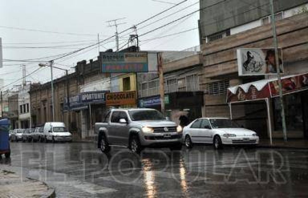 Lleg� la lluvia y trajo un poco de alivio 