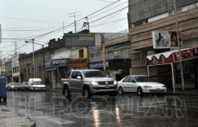 Lleg� la lluvia y trajo un poco de alivio 