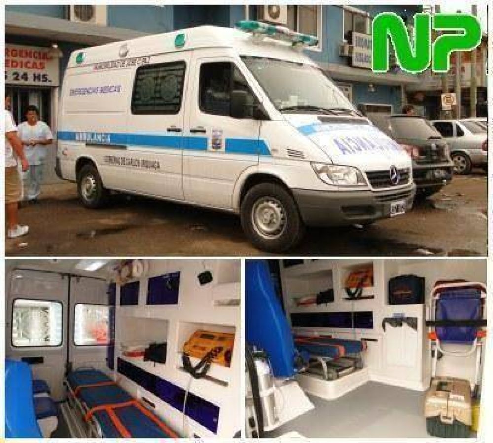 CINCO NUEVAS AMBULANCIAS PARA EMERGENCIAS DE JOSE C. PAZ 
