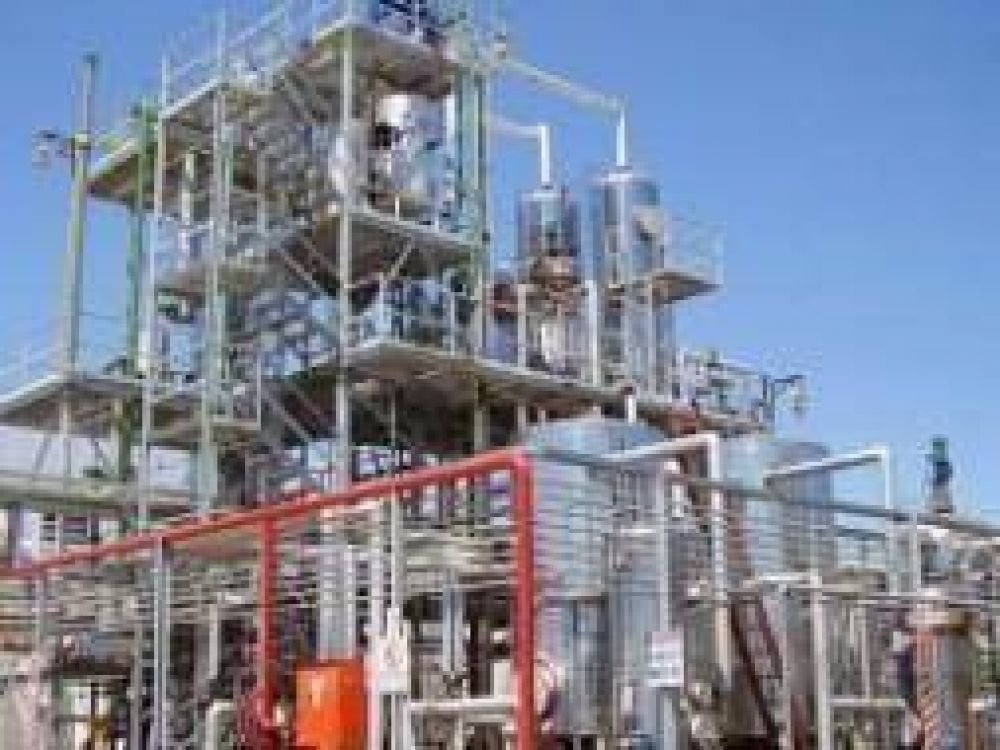 Derrame t�xico en una planta de biodiesel en el Parque Industrial de Daireaux 
