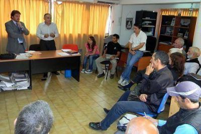 Deportes: reuni�n con la Federaci�n Atl�tica Sanluise�a