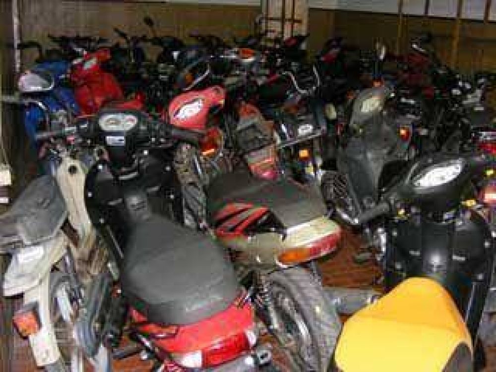 �Qu� sucede con las motos que secuestran inspectores de tr�nsito?.