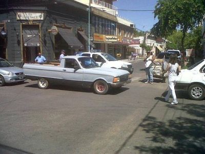 Manifestaci�n en el centro y cortes en el tr�nsito  
