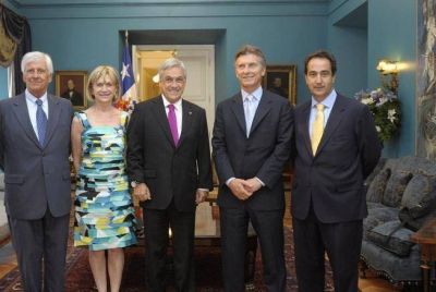 Macri visit� a Pi�era